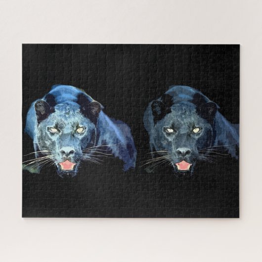 Jaguar - Wilde dieren Grote katten Legpuzzel (Horizontaal)