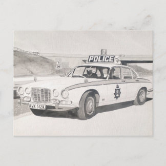 Jaguar XJ6 Briefkaart