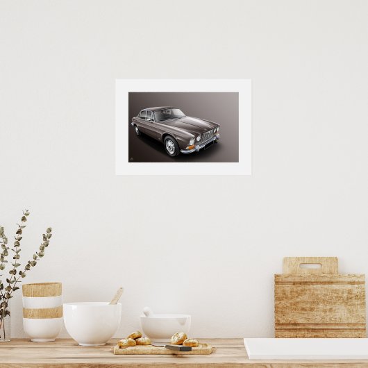 Jaguar XJ-6 Poster (Keuken)