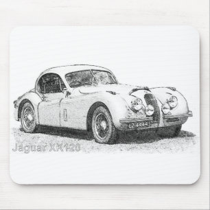 Jaguar XK120 Muismat