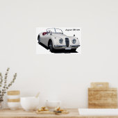 Jaguar XK120 Poster (Keuken)