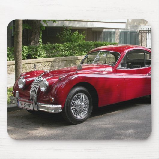 Jaguar XK 120 FHC Muismat (Voorkant)