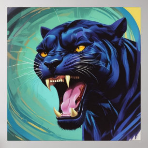 Jaguar - Zwarte Panter Poster