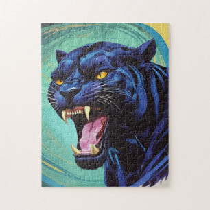 Jaguar - Zwarte Panther Legpuzzel