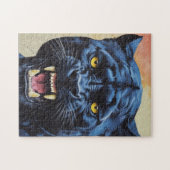 Jaguar - Zwarte Panther Legpuzzel (Horizontaal)