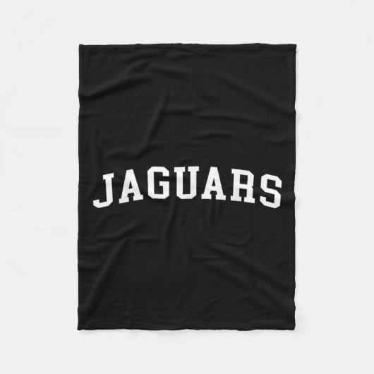 Jaguars Fleece Deken (Voorkant)