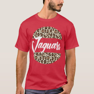 Jaguars Middelbare School Mascotte Sportseam Dames T-shirt
