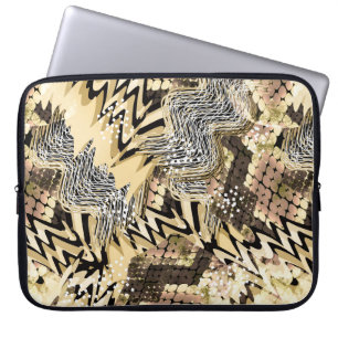 Jaguarschedel, slangen laptop sleeve