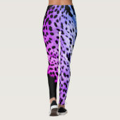 Jagware Electric Paarse Print Leggings (Achterkant)