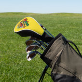 Jah Bless Reggae Golfheadcover (Insitu)