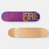 JAH FIRE SKATEBOARD / JMT USA Skate board (Horz)