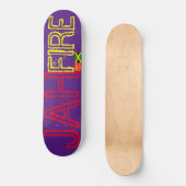 JAH FIRE SKATEBOARD / JMT USA Skate board (Recto)