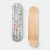 JAH IS ECHTE /JMT SKATEBOARDS (Voorkant)