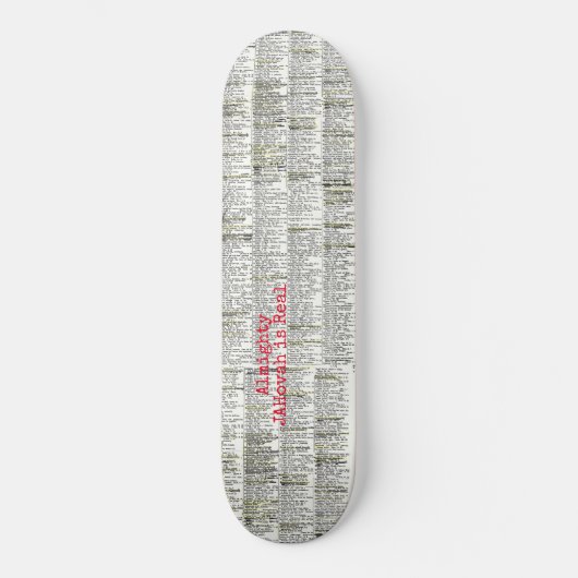 JAH IS ECHTE /JMT SKATEBOARDS (Voorkant)