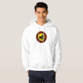 Jah King sweat - shirt à capuche (Devant entier)