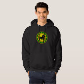 Jah King sweat - shirt à capuche (Devant entier)