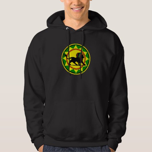 Jah King sweat - shirt à capuche (Devant)