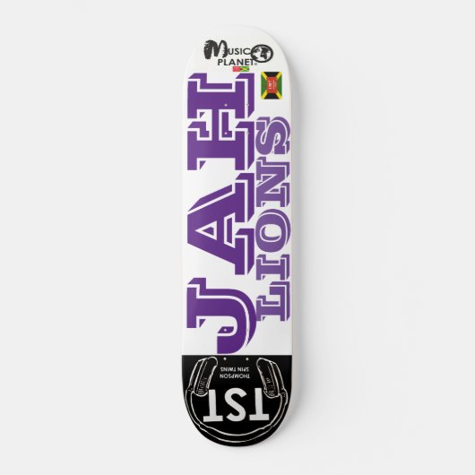 JAH LEEUWIN / TST Skateboard (Voorkant)