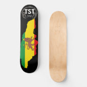 JAH LION Skateboard (Voorkant)