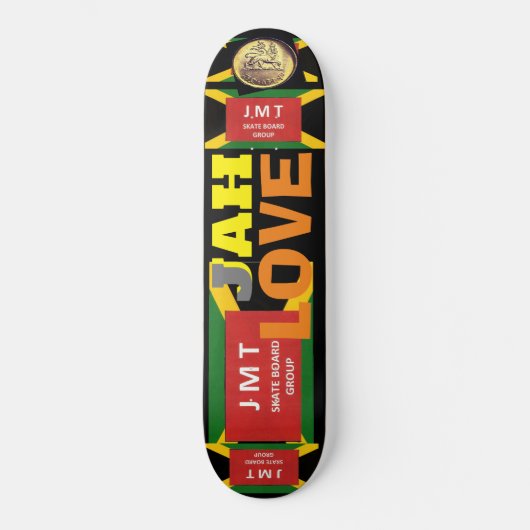 JAH LOVE JMT Skateboard (Recto)