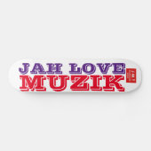 JAH LOVE MUZIK Skateboard (Horizontaal)
