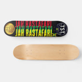 JAH RASTAFARI JMT 7 3/4" Planche de Skateboard (Horz)