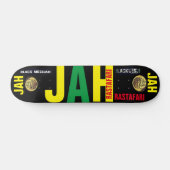JAH RASTAFARI JMT 7 3/4" Skateboard Deck (Horz)