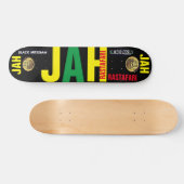JAH RASTAFARI JMT 7 3/4" Skateboard Deck (Horz)