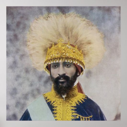Jah Rastafari Rasta Livity INI One Love Roots Poster (Voorkant)