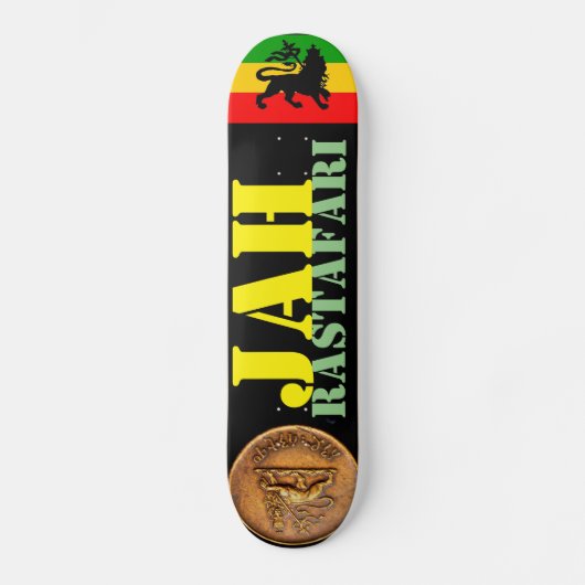 JAH RASTAFARI Skateboard (Recto)
