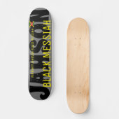 JAH SON BLACK MESSIAH JMT 7 3/4" Skateboard Deck (Recto)