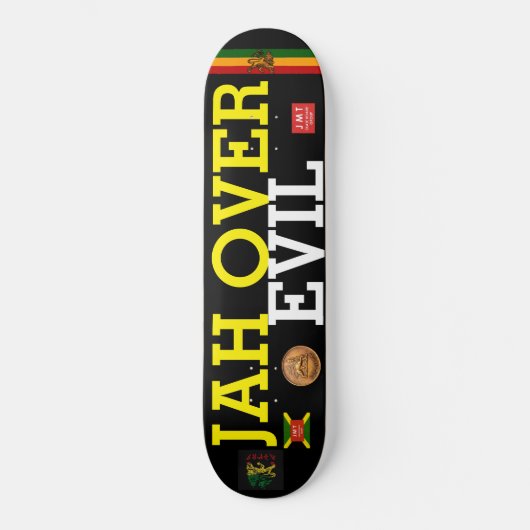 JAH SUR LE MAL Skateboard (Recto)