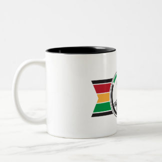 Jah Tweekleurige Koffiemok
