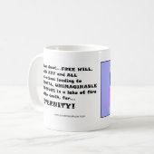 Jahweh's Delicious Creation 2 Koffiemok (Voorkant links)