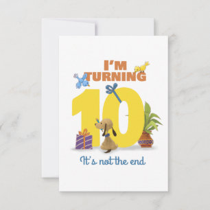 J'ai 10 ans avec la carte Joyeuse pour enfants d'a