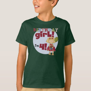 J'ai 4 T-shirts et cadeaux pour filles d'anniversa