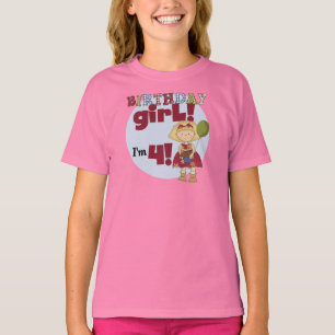 J'ai 4 T-shirts et cadeaux pour filles d'anniversa