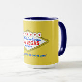 J'ai 50 ans dans LAS VEGAS Mug (Devant droit)