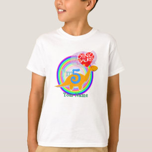 J'ai 5 ans - le 5ème T-shirt de Dino de