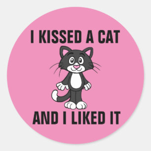 J'AI AIMÉ UN CHAT ET JE L'AI AIMÉ, Stickers Drôle