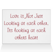 J'ai ajouté tout mon Amour pour vous Heureux Valen (Intérieur Horizontal (Haut))