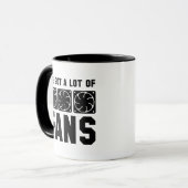 J'ai beaucoup de fans de café Mug (Devant gauche)