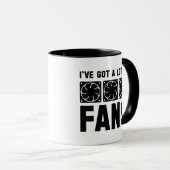 J'ai beaucoup de fans de café Mug (Devant droit)