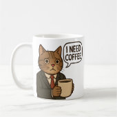 J'Ai Besoin De Café Café Mug - Cadeau Pour Les Fem (Gauche)