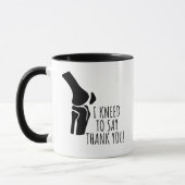 J'Ai Besoin De Dire Merci Mug Orthopédique Docteur (Gauche)