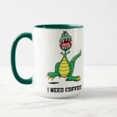 J'ai besoin de la tasse de café - personnalisable (Gauche)