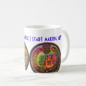 "J'ai besoin de ma caféine…" Tasse (Devant droit)