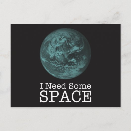 J'Ai Besoin D'Espace 8 Cartes Postales (Devant)