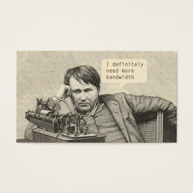 J'Ai Certainement Besoin De Plus De Bande Passante (Devant)