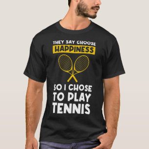 J'ai choisi de jouer Tennis Tennis Sweat - shirt à